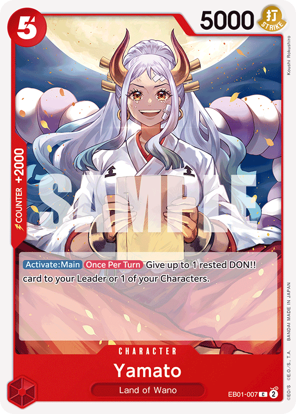 Yamato - onepiece TCG Card