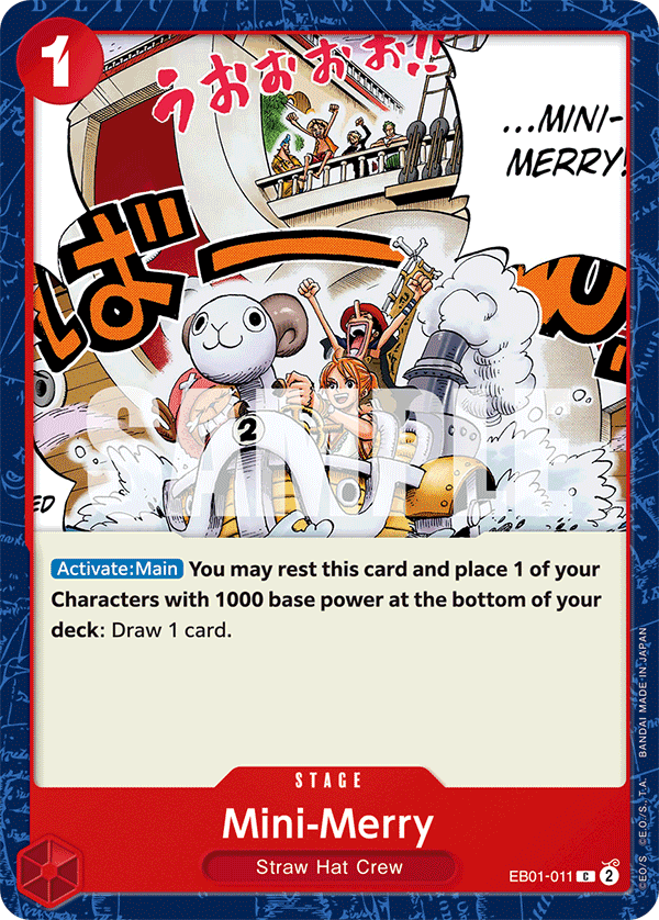 Mini-Merry - onepiece TCG Card