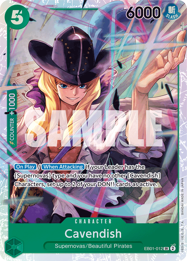 Cavendish - onepiece TCG Card