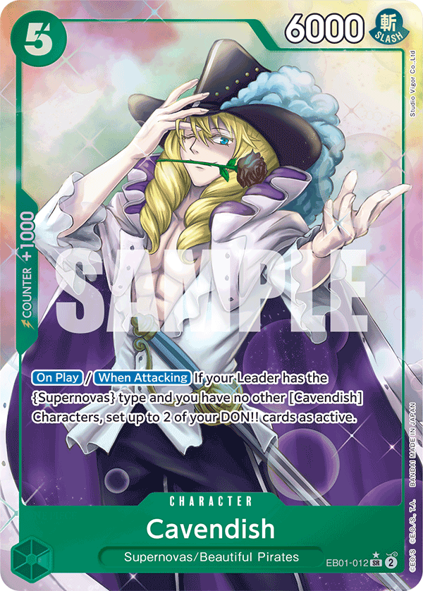 Cavendish - onepiece TCG Card