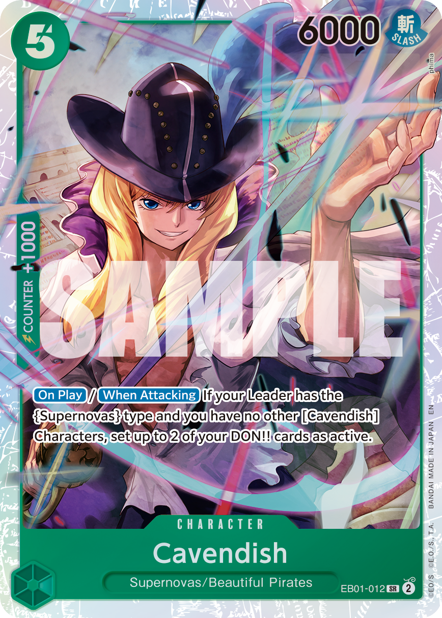 Cavendish - onepiece TCG Card