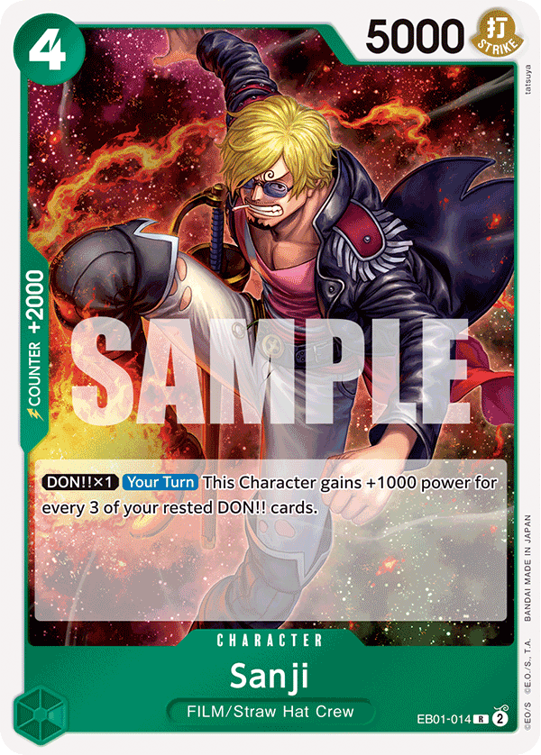 Sanji - onepiece TCG Card