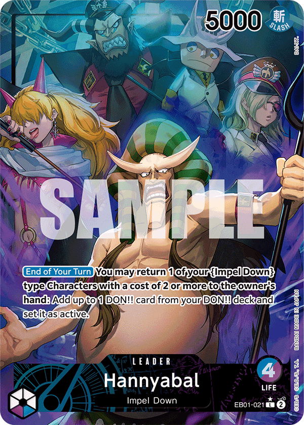 Hannyabal - onepiece TCG Card