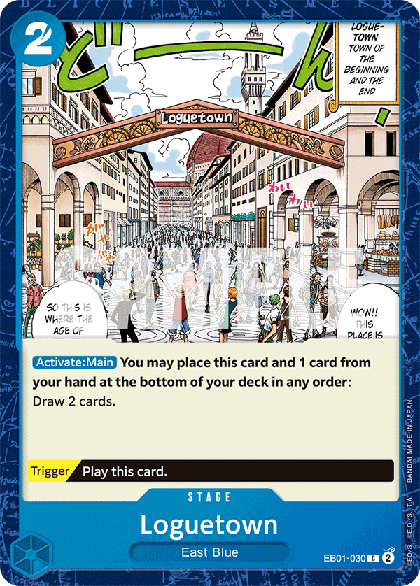 Loguetown - onepiece TCG Card