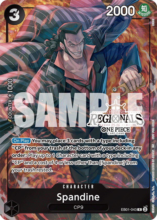 Spandine - onepiece TCG Card
