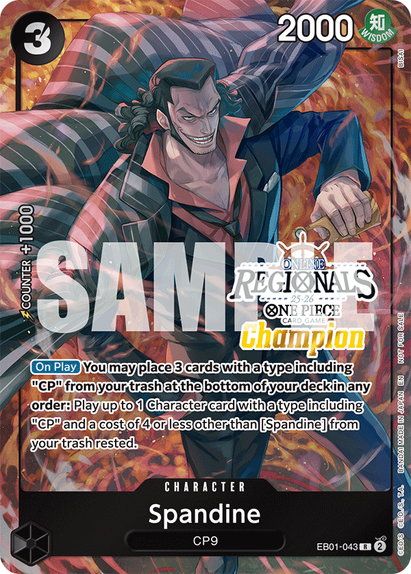 Spandine - onepiece TCG Card