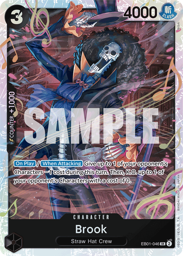 Brook - onepiece TCG Card