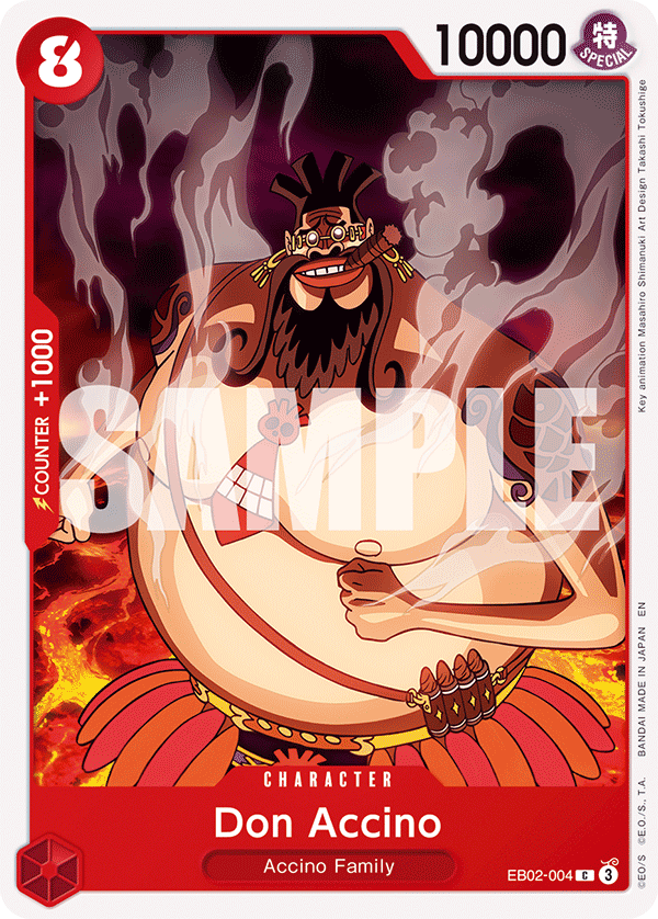 Don Accino - onepiece TCG Card