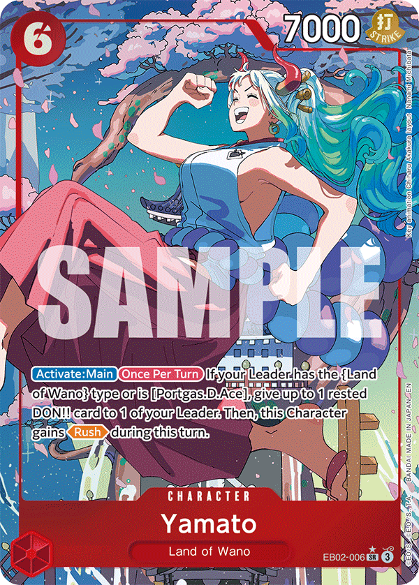 Yamato - onepiece TCG Card