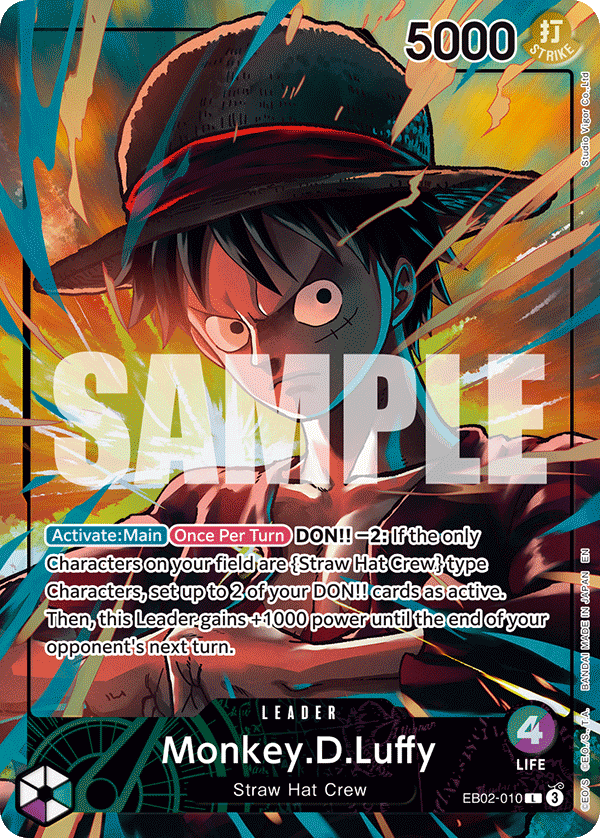 Monkey.D.Luffy - onepiece TCG Card