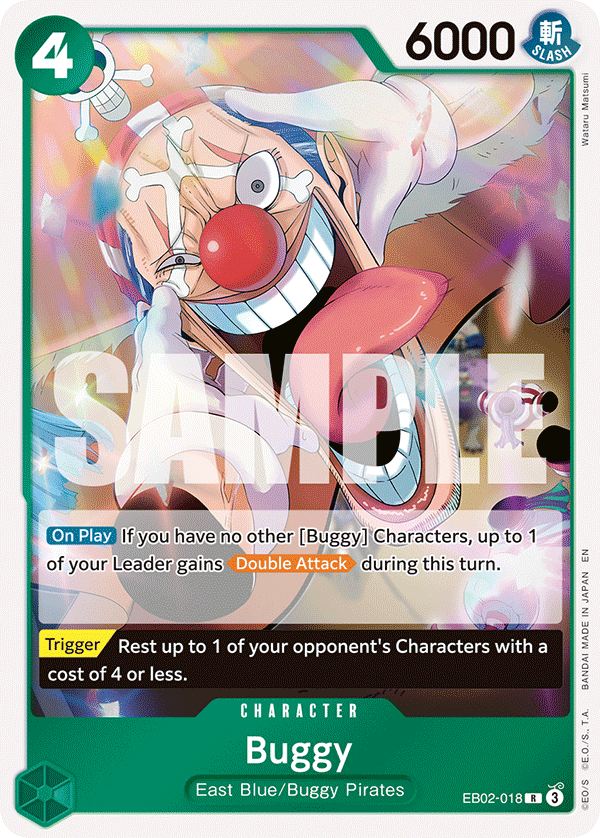 Buggy - onepiece TCG Card