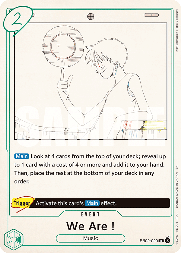 We Are! - onepiece TCG Card