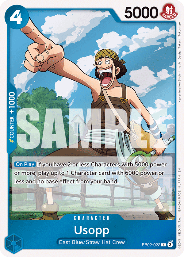 Usopp - onepiece TCG Card