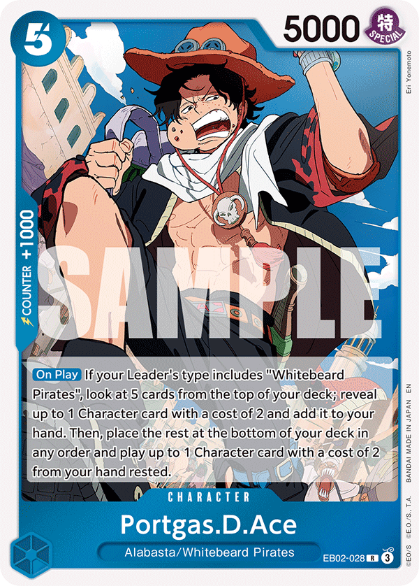 Portgas.D.Ace - onepiece TCG Card