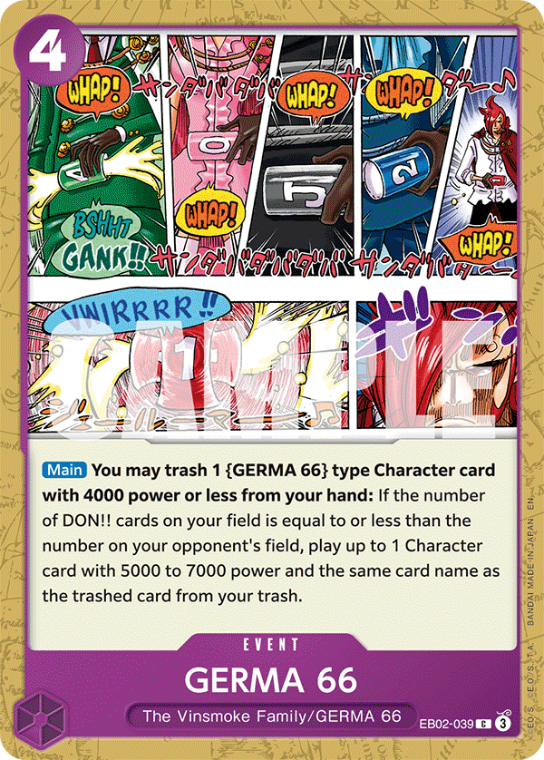 GERMA 66 - onepiece TCG Card