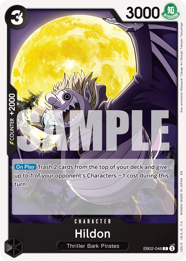 Hildon - onepiece TCG Card
