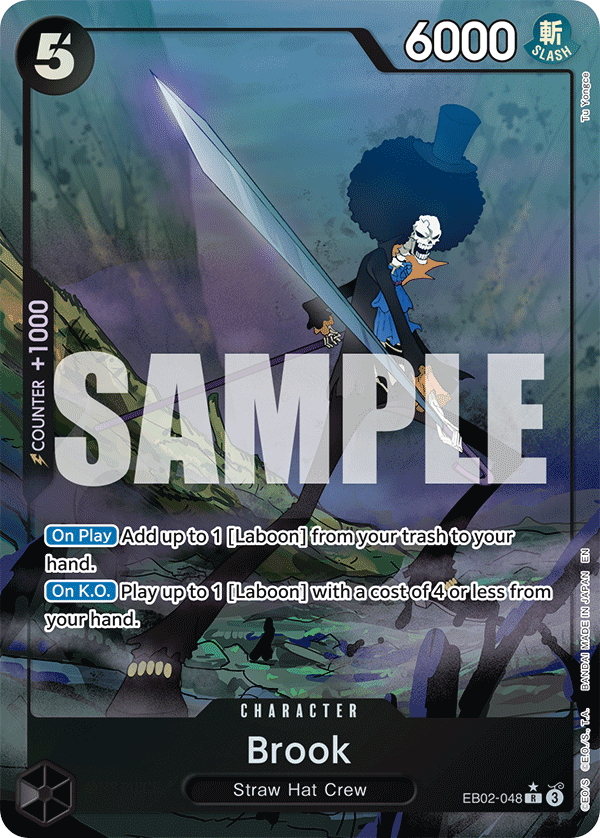 Brook - onepiece TCG Card