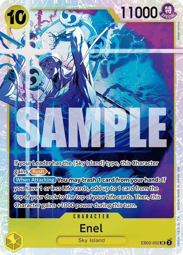 Enel - onepiece TCG Card