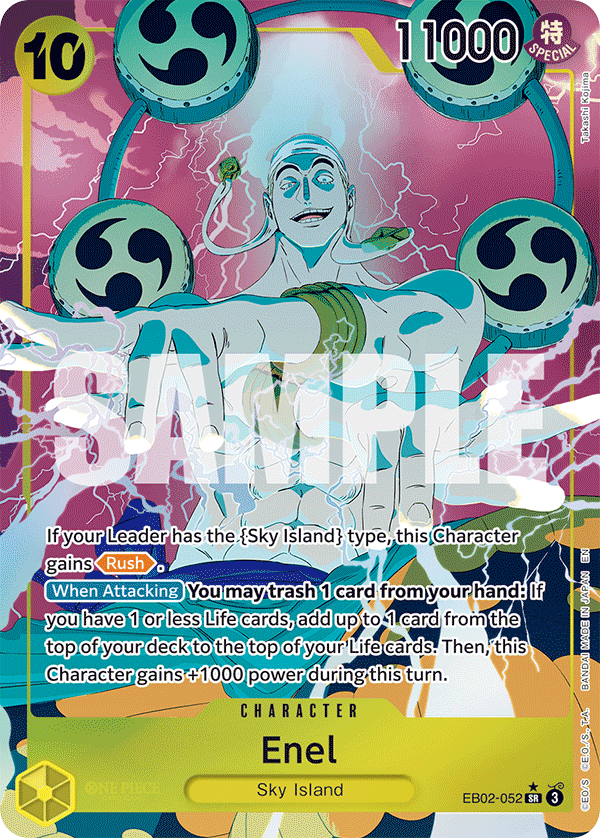 Enel - onepiece TCG Card