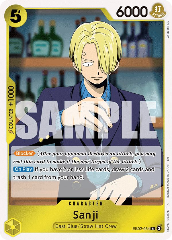 Sanji - onepiece TCG Card