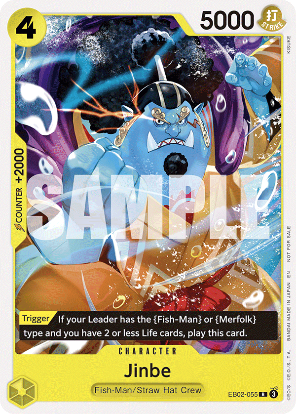 Jinbe - onepiece TCG Card