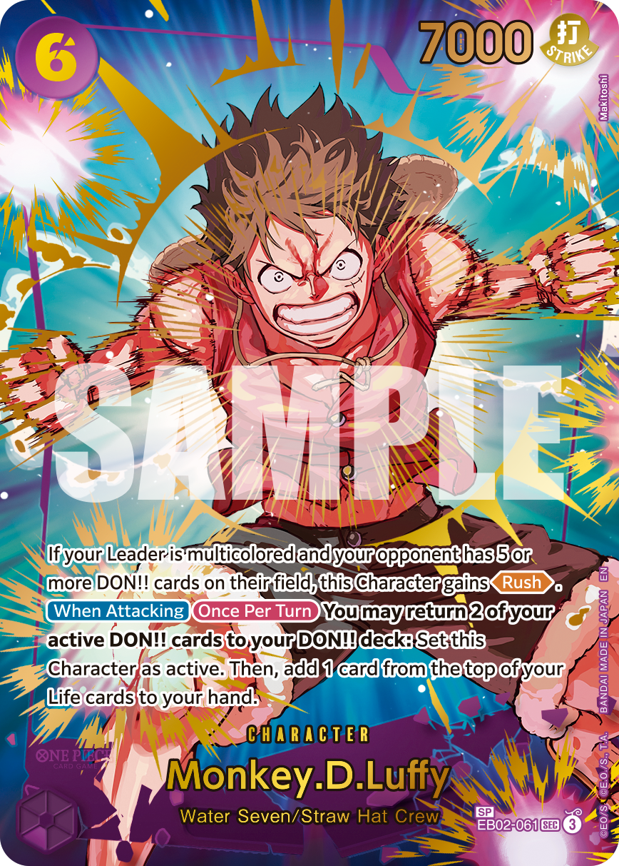 Monkey.D.Luffy - onepiece TCG Card