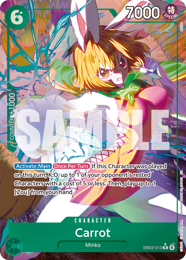 Carrot - onepiece TCG Card