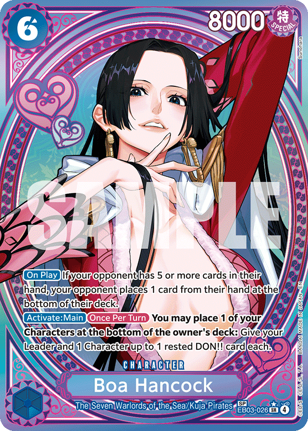 Boa Hancock - onepiece TCG Card