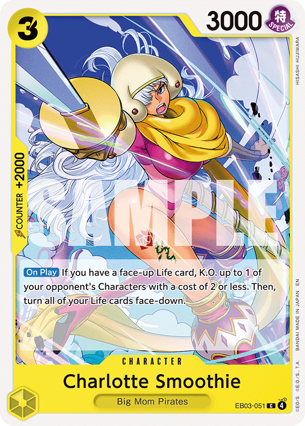 Charlotte Smoothie - onepiece TCG Card