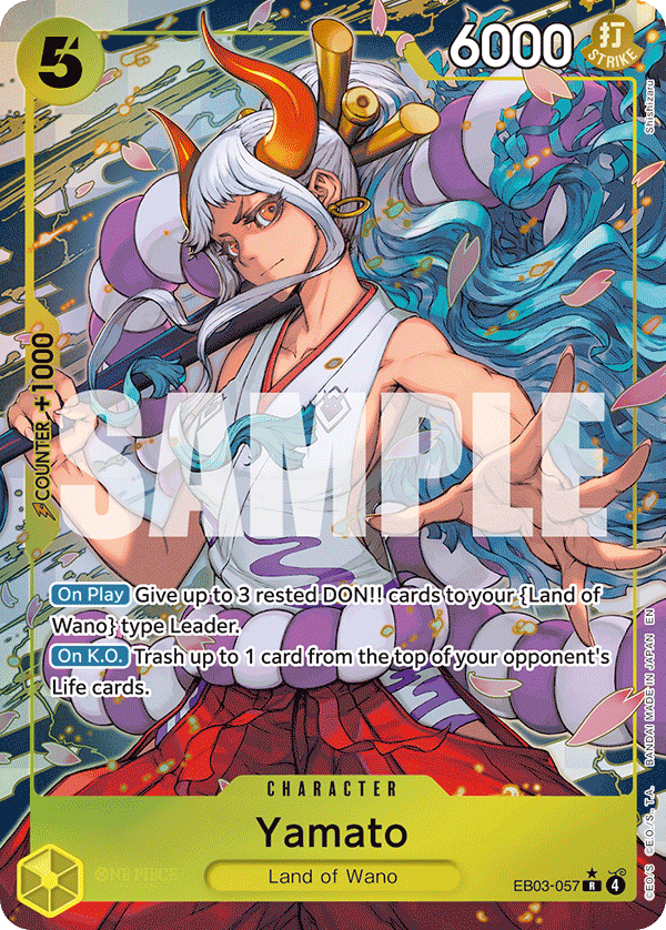Yamato - onepiece TCG Card