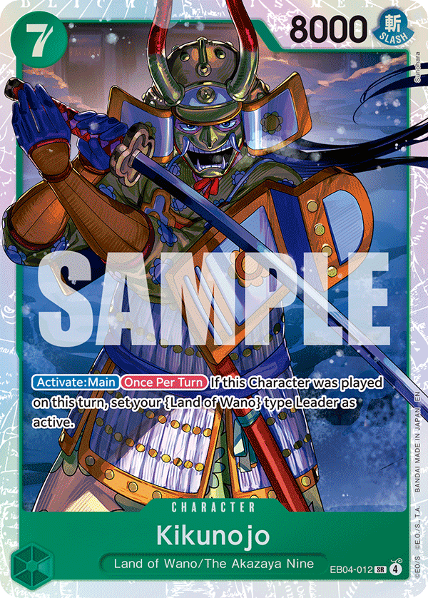 Kikunojo - onepiece TCG Card