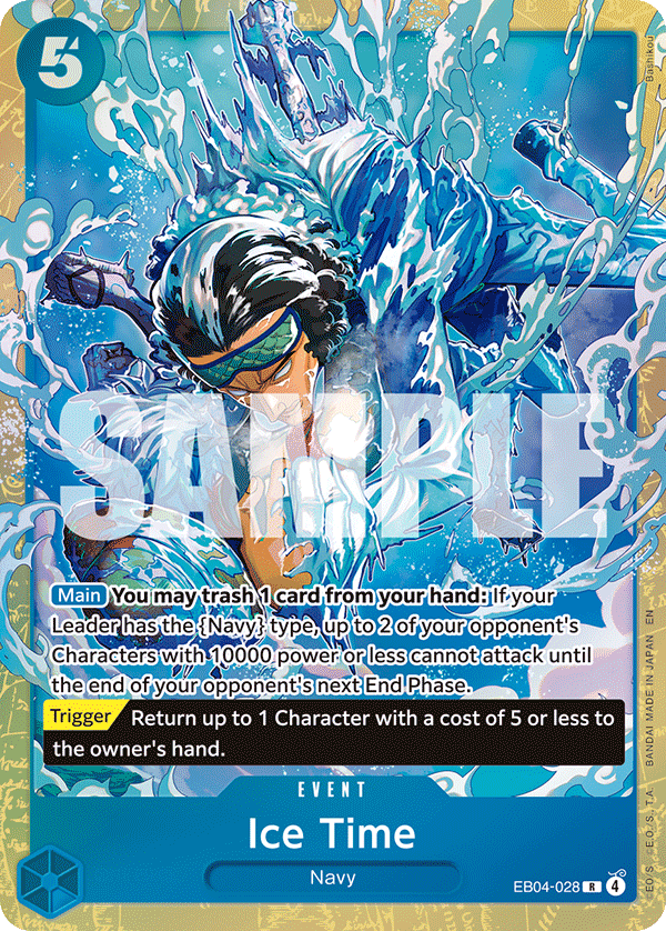 Ice Time - onepiece TCG Card
