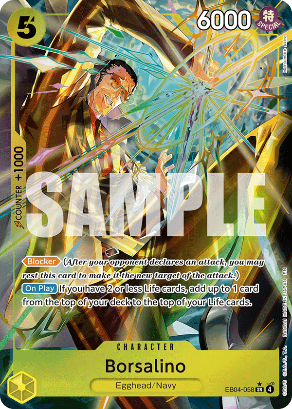 Borsalino - onepiece TCG Card