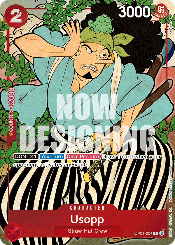 Usopp - onepiece TCG Card