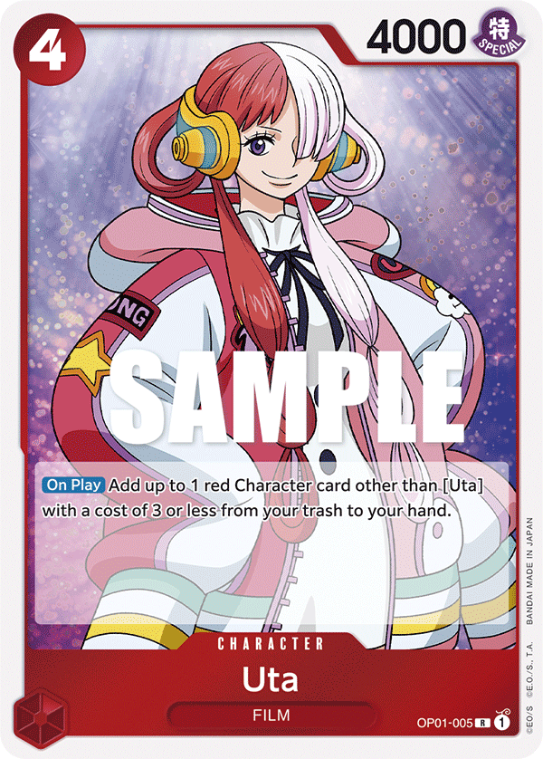 Uta - onepiece TCG Card