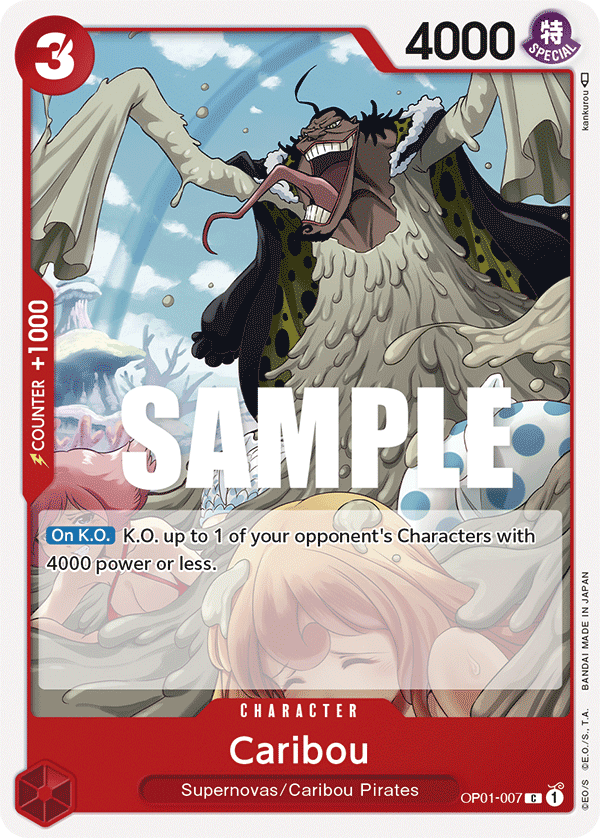 Caribou - onepiece TCG Card