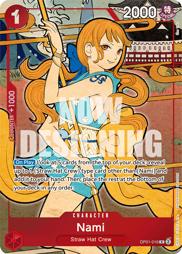 Nami - onepiece TCG Card