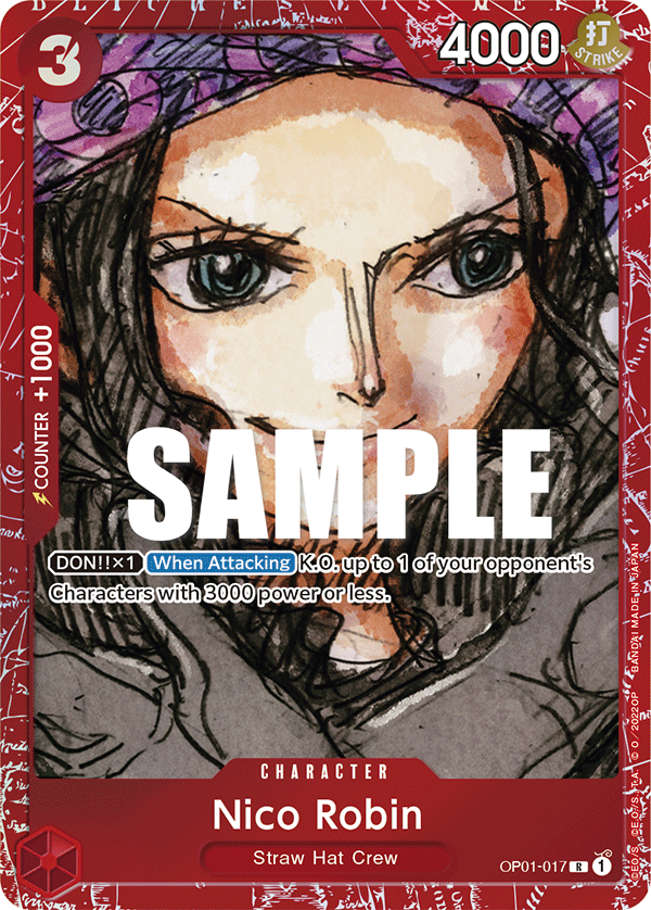 Nico Robin - onepiece TCG Card