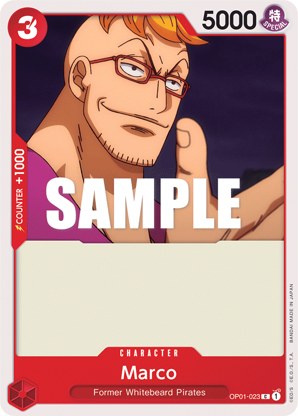 Marco - onepiece TCG Card