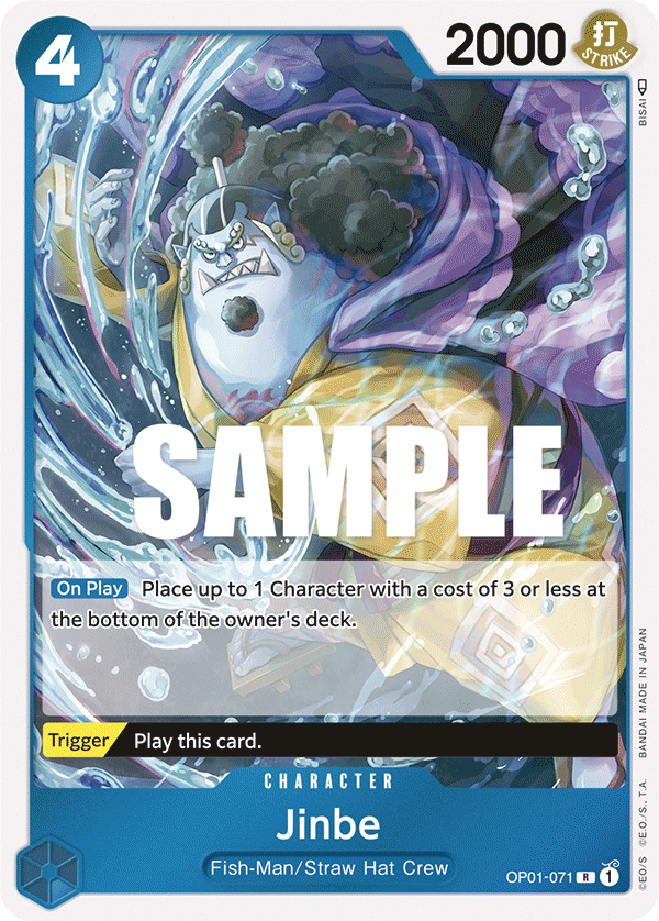 Jinbe - onepiece TCG Card