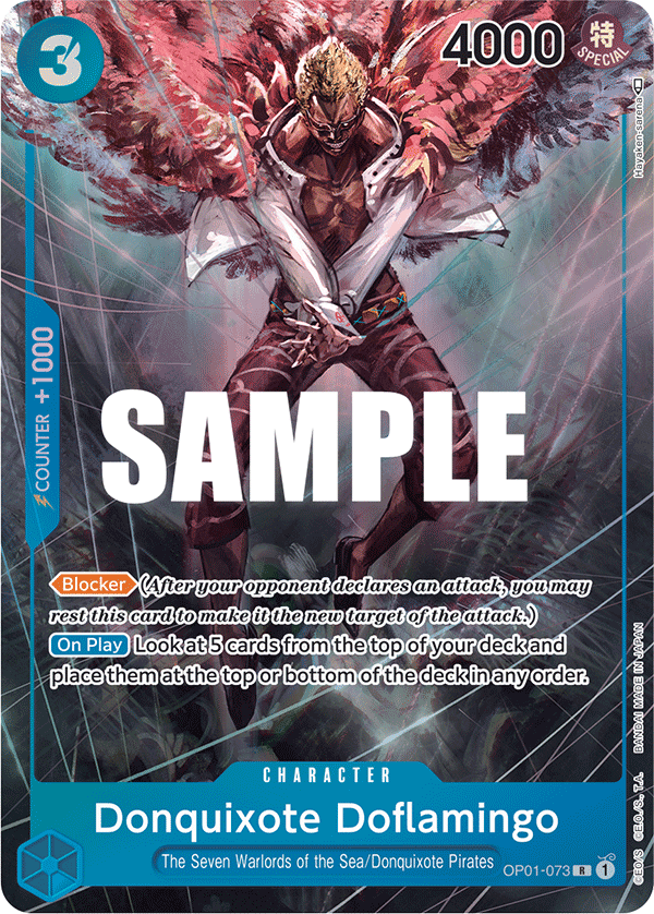 Donquixote Doflamingo - onepiece TCG Card