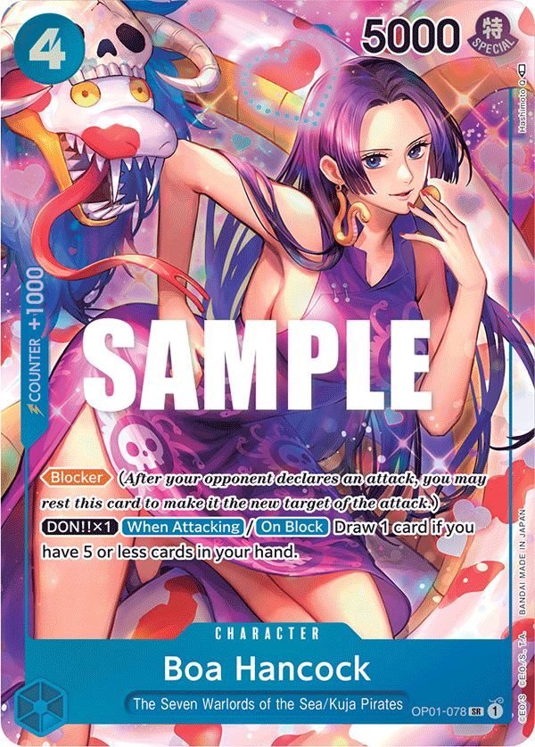 Boa Hancock - onepiece TCG Card