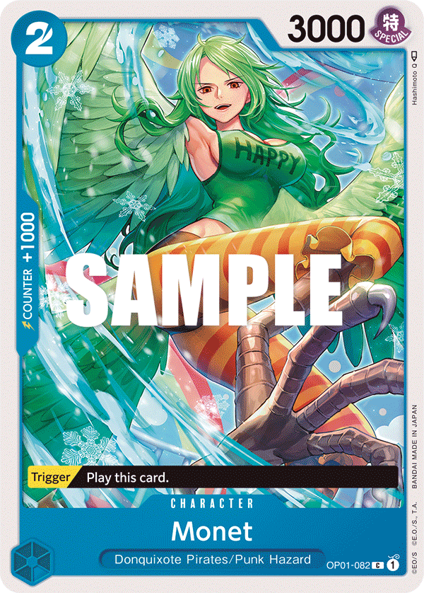 Monet - onepiece TCG Card