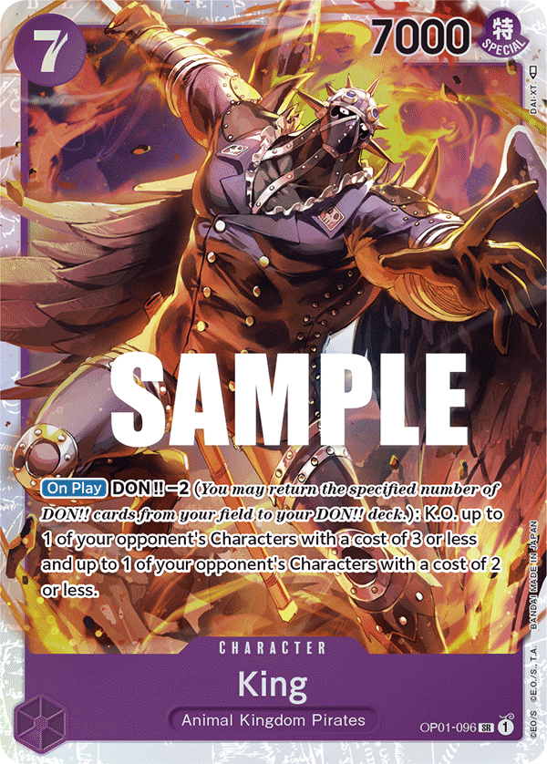 King - onepiece TCG Card
