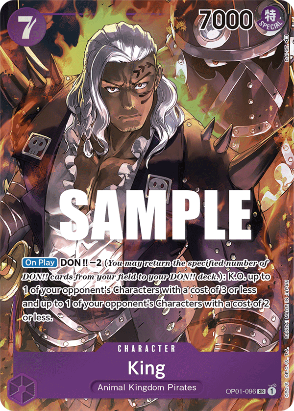 King - onepiece TCG Card