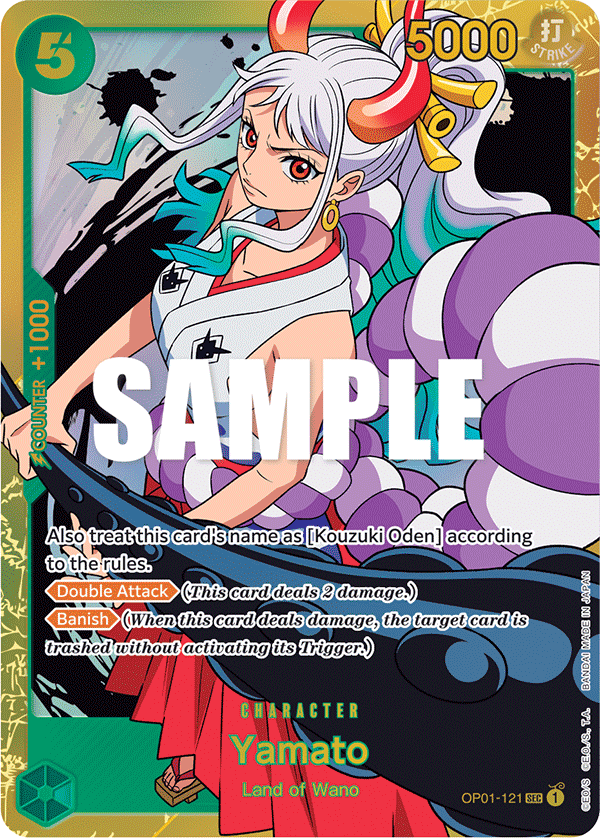 Yamato - onepiece TCG Card