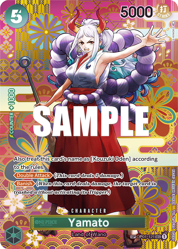Yamato - onepiece TCG Card