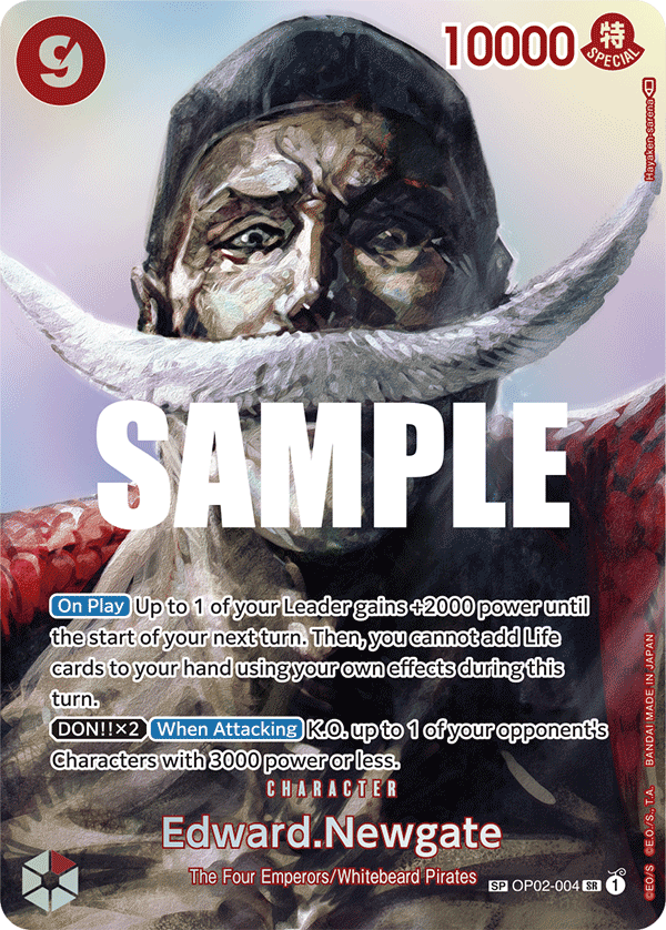 Edward.Newgate - onepiece TCG Card