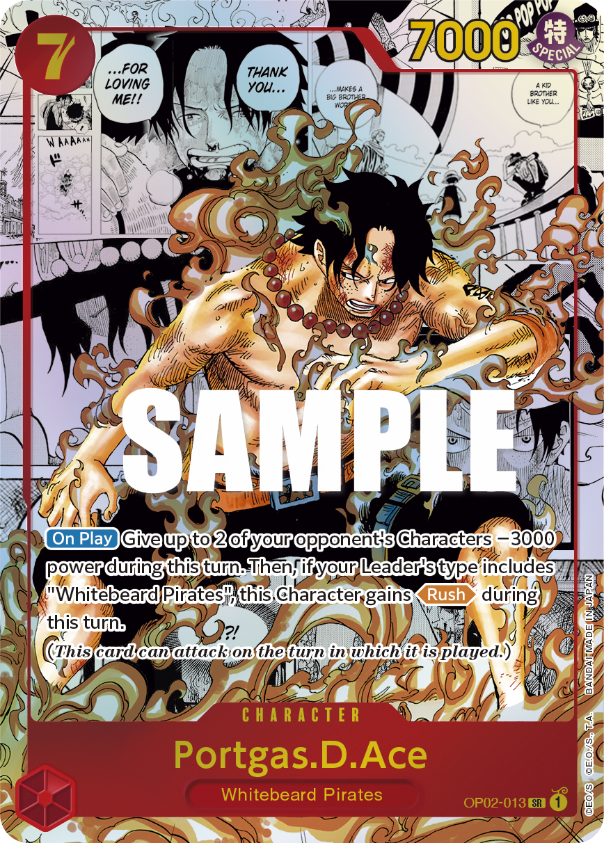 Portgas.D.Ace - onepiece TCG Card