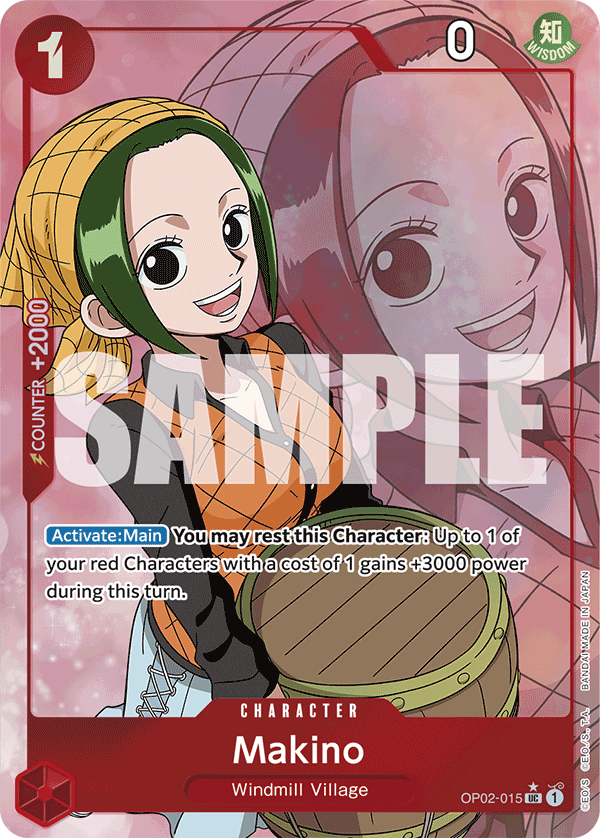 Makino - onepiece TCG Card